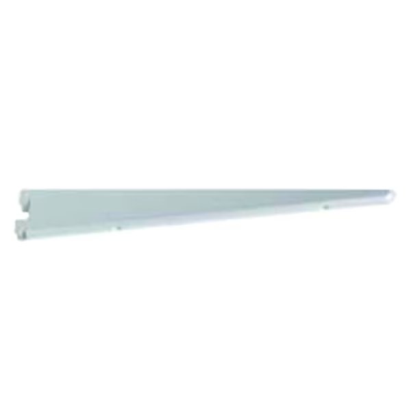 Steel Bracket 16 Ga. 10-1/2 in. L 225 lb, Knape & Vogt, Mfr#: 182 TI 10.5